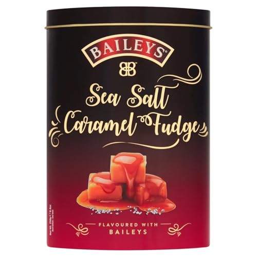 Gardiners of Scotland Baileys Sea-Salt & Caramel Luxury Fudge Tin 250 g