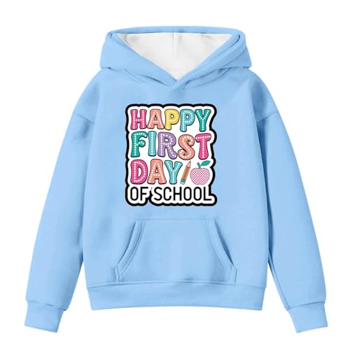 Shirts for Girls Cute Graphic Tees Teen Girl Clothes Preppy Kids Trendy Sweatshirts Hoodie s Crewnecks Hoodies