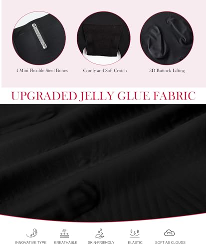 Gotoly Shapewear Tummy Control High Waist Butt Lifting Shapewear Seamless Body Shaper Thigh Slimmer3