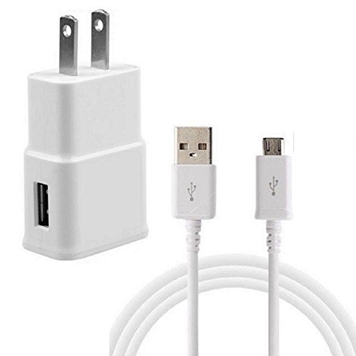 GSParts USB Cord & Power Charger for Samsung Galaxy Tab 4 10.1 SM-T530NU Nook Tablet