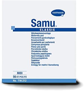 Hartmann Samu Classic Midi Weekly Pads, Weekly Bed Pads, Pack of 56