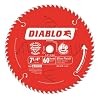 Diablo Ultra Finish Circular Saw Blade - 7 1/4in. 60 Tooth, Fine Finish, Model Number D0760X