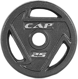 CAP Barbell 2-Inch Olympic Grip Plate, 25-Pounds