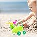 JOINPAYA Beach Toy Portable Digging Sand Bucket for Boy Girl Detachable Cartoon Car Design Non- and Break-Resistant for Sandbox Play and Beach Activities Fun for All Ages