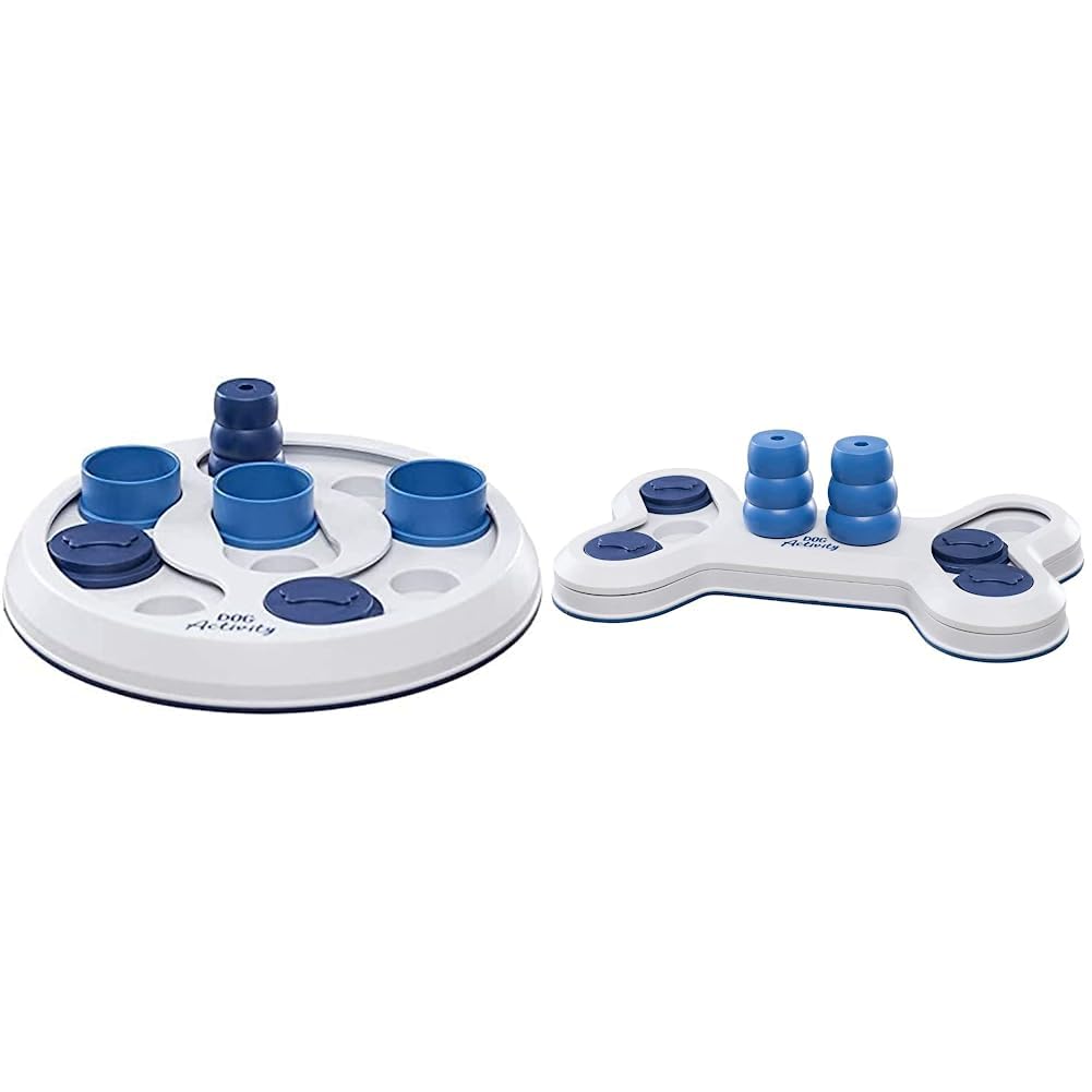 Trixie Dog Activity Flip & Fun, 23 cm, Perro & Juego Interactivo Flip Bone para Perros