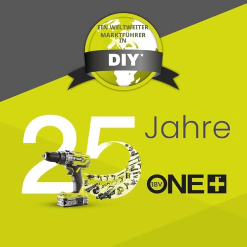 RYOBI - 18V ONE+ 55cm kabellose Heckenschere ohne Batterie im Lieferumfang enthalten - Heckenweep-Abfallsammler - Schutzscheide - Junge Hecken, feine Zweige, kleine Pflanzen und Ornamente - OHT1855R*