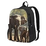 Style unisexe polyvalent : le design élégant imprimé sur le devant allie mode moderne et fonctionnalité - Convient comme sac à dos d'école, sac de navetteur d'affaires, sac à dos d'étudiant, sac à dos de randonnée, ou cadeau de voyage de week-end pour hommes, femmes, adolescents, diplômés ou professionnels.