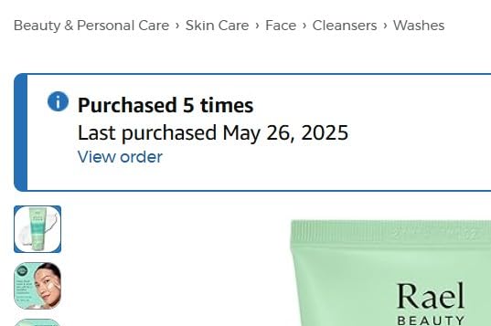 Rael Miracle Clear Facial Cleanser – Makeup Remover, Daily Face Wash, Gentle Deep Pore Cleansing Korean Skin Care for Oily & Combination Skin (Exfoliating Cleanser, 5.1 fl. oz)