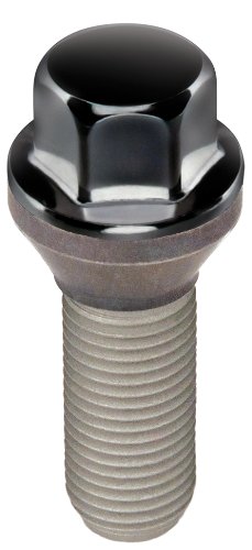 McGard69779BK Black M12 x 1.5 Thread Size Cone Seat Lug Bolt, (Pack of 50)