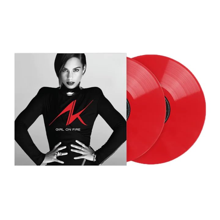 Alicia Keys - Girl On Fire 10th Anniversary Exclusive VMP Club Edition Opaque Red