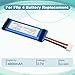 oliadeo for JBL Flip 4 Battery Replacement: Bluetooth Speaker Flip4 Battery for JBL Flip 4 Special Edition GSP872693 01 Lithium Battery 4000mAh