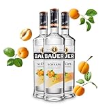 Bauer Marillenschnaps - Der Geschmack des Sommers in seiner schönsten Form - Obstbrände aus Österreich seit 1920 - Marillenbrand Geschenk Idee (3 x 1,0 L)
