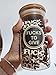Jar of F ucks Gifts Jar,Gag Birthday Christmas Gift Funny Gift for Friend，Anniversaries Gifts