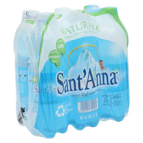 Sant'Anna Natural mineral water 6 x 500 ml