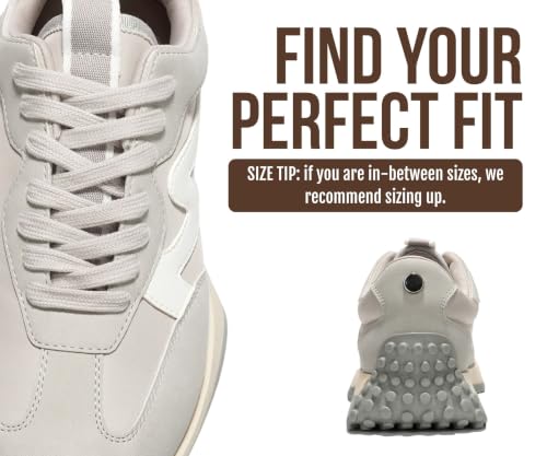 Image of Project Cloud Trendy Fashion Sneakers for Women 2026 - Memory Foam and Non-Slip Comfortable Casual Ladies Shoes for Womens Fashion Sneakers - Lightweight Lace-up Shoes (Lecco)