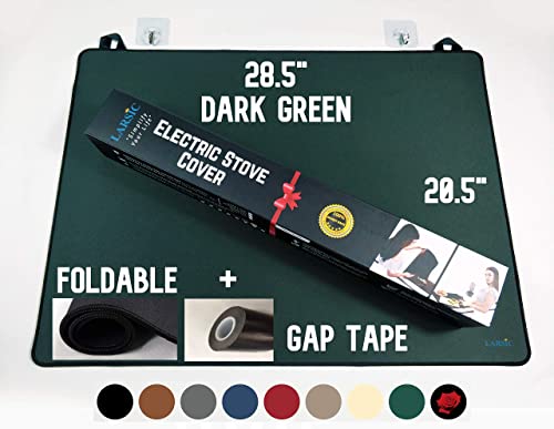 image for Larsic Stove Cover - Protects Electric Stove Washer Dryer Top. Anti-Sl