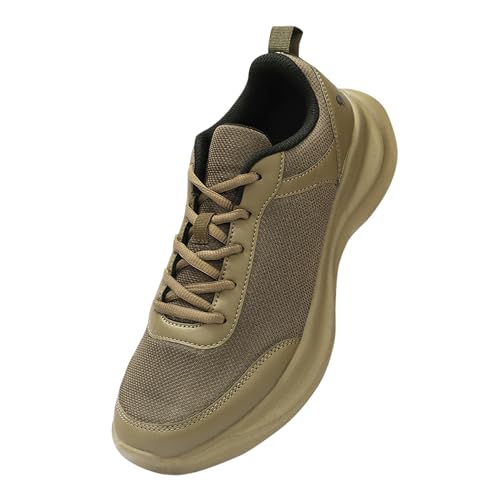 Everyday Rise Sneakers for Men | Lightweight Breathable Stylish Casual Walking Shoes | Flexible Dual Density Footbed | Reduces Joint Pressure | Flexib