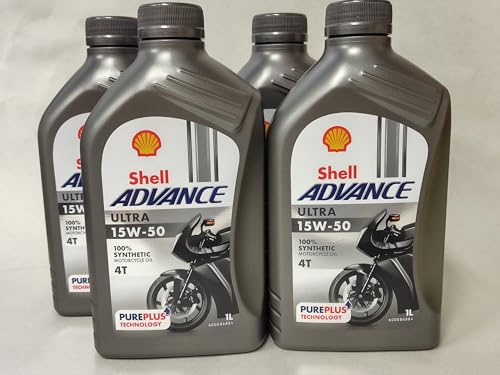 シェルアドバンス ウルトラ 15W-50 シェルアドバンス ウルトラ 4T（1L／1本）15W-50（並行輸入品）バイク