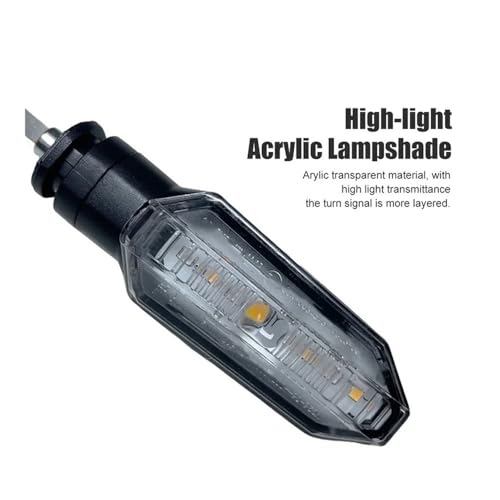 Clignotant LED dynamique moto feu indicateur direction 12V CBR650F