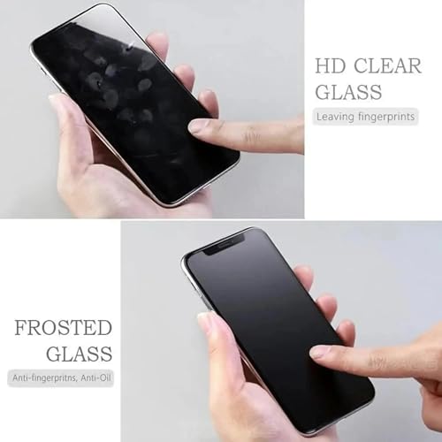 Image of Matte Tempered Glass Screen Protector Compatible for iPhone 15 /16 /14Pro [Matte] with Edge to Edge Coverage - Case Friendly, Anti-scratch [PACK OF 1]