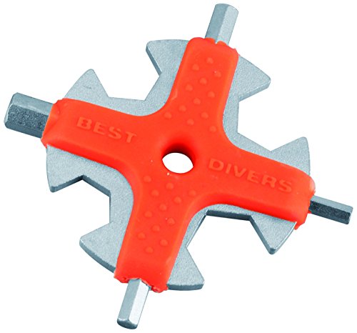 Microtool Radius Best Divers ai0681 orange sur le bateau de plongée