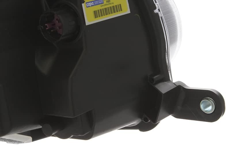 Miniatura 5 de JP Auto Compatible con Fiat 500 - Juego de faros delanteros halógenos 2013 2014 2015 2016 2017 borde negro del conductor y del pasajero