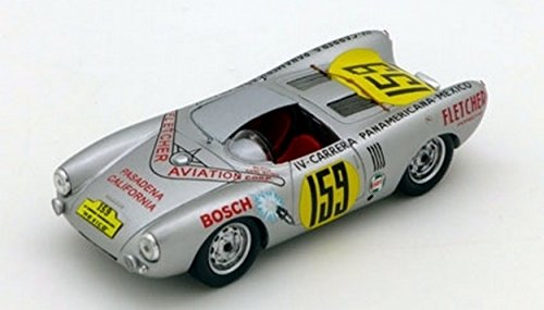 Porsche 550 Coupe miniature 1:43 voiture de collection Carrera Panamericana 1953 TSM