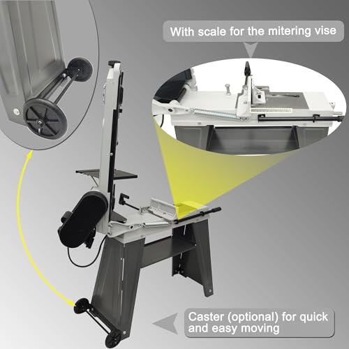 HQHAOTWU 110V Bench Top Bandsaw