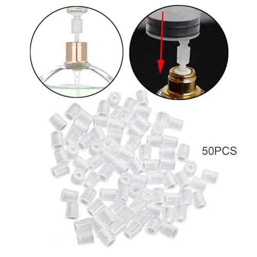 Image of 50 Pieces Perfume Refill Tools Perfume Dispenser Adapter Tools for Measuring
