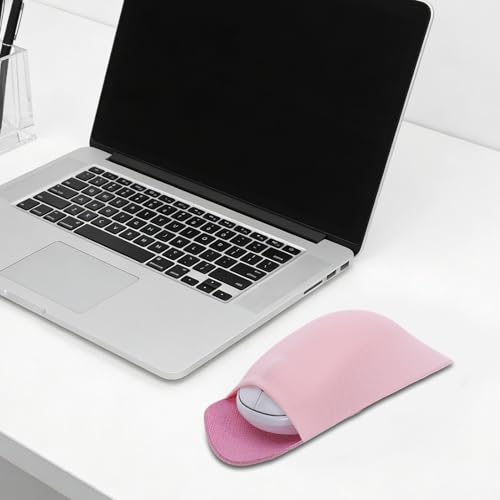 Funda elástica rosa para ratón: el estuche autoadherente ideal para transportar tu mouse 6