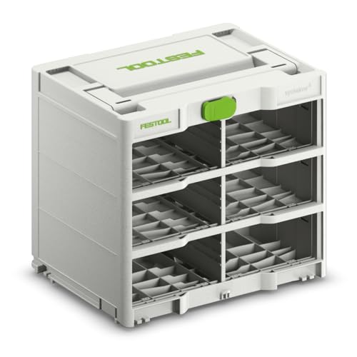 Festool Systainer Rack SYS3-RK/6 M 337 - Regalmodul für 6 Mini Systainer