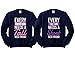 Couple Hoodies - King & Queen Matching His and Her Hoodies