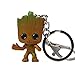 Porte-clé en forme de pot de fleur pour bébé Groot - Vert - S