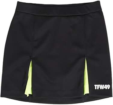 Amazon.co.jp: TFW49 ZIP MESH SKIRT Black×Yellow (S