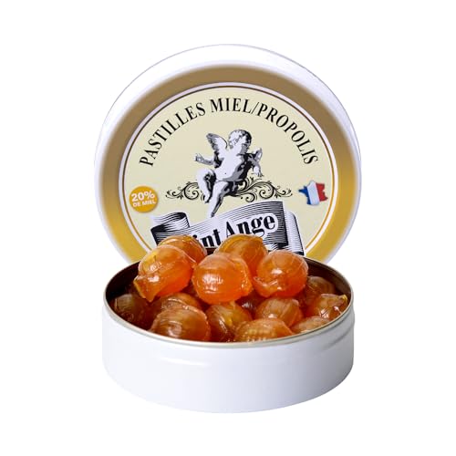 Pastilles Saint-Ange | Bonbons Traditionnels 100% Français (Miel Propolis)