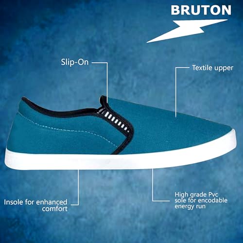 Image of BRUTON FITMAN Loafers Sneakers Slip-on Shoes for Men-Firoji