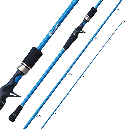 Canne Britt Slow Pitch 682 M Falcon multicolore pour eviter la fatigue lors des sorties bateau