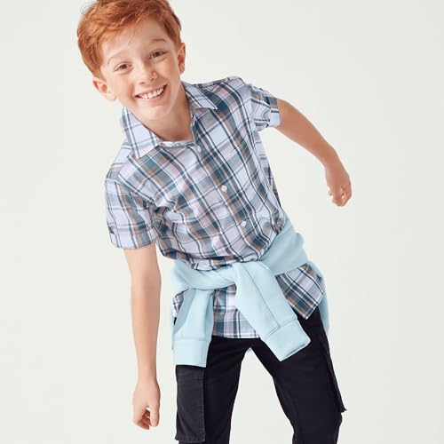 Lands' End Kids Short Sleeve Poplin Camp Shirt3