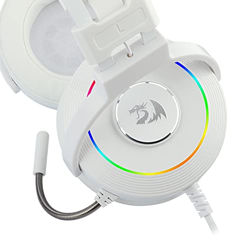 LAMIA Auricular Gaming RGB USB Blanco - Cuffia gaming - Immagine 5