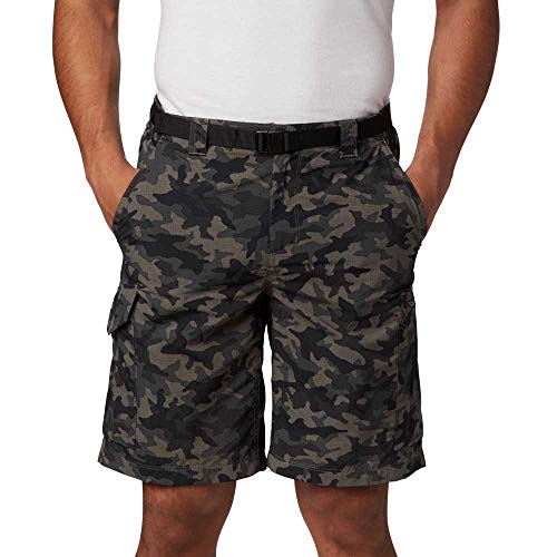 Short Cargo Imprimé Columbia Silver Ridge pour Hommes Randonnée