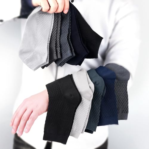 5pairs Solid Color Socks Business Breathable Men Women Elastic Socks Casual Man Dress Sock2