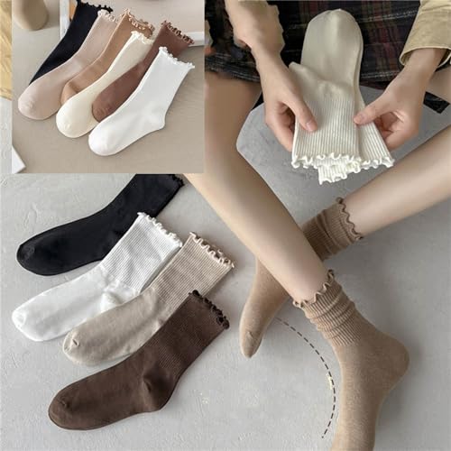 Image of YYaaloa Womens Above Ankle Crew Socks Casual Cotton Socks Cute Fun Novelty Girl Thin Dress Socks