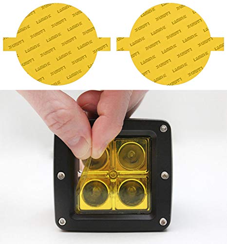 Lamin-x Custom Fit Yellow Fog Light Covers for Honda Passport (19-)