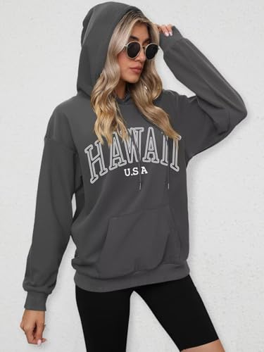 Sweat à capuche surdimensionné contre le froid pull manches longues