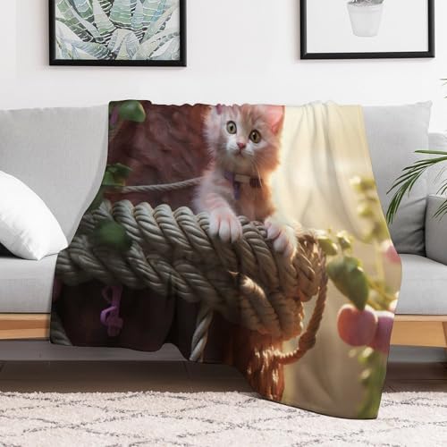Plaid doux et chaud jeté de canapé flanelle idée cadeau déco