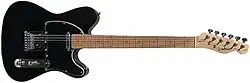 Guitarra Eletrica Waldman Escudo Preto Gte100 Bbk Preto