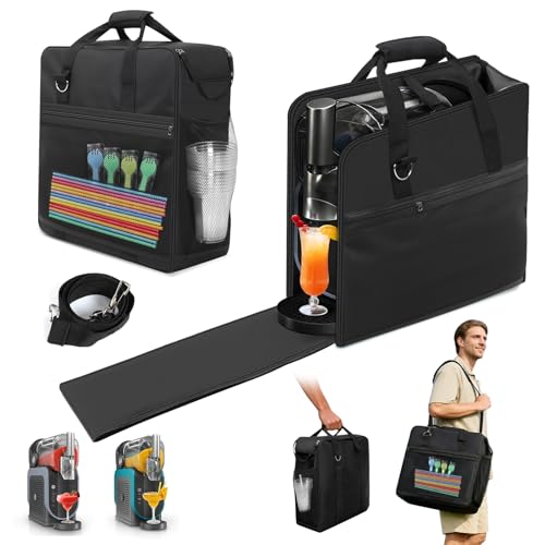 Carrying Bag for Ninja Slushie Machine FS301&FS300&FS305, Side-Opening Travel Padded Storage Case...