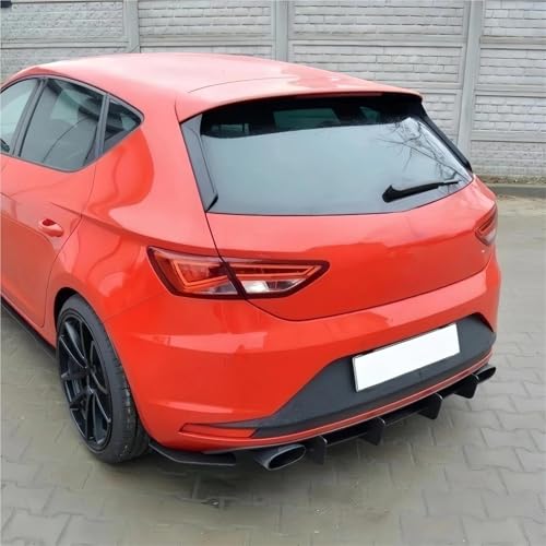 Becquet de toit diffuseur pare-chocs arrière Seat Leon MK3 5F Cupra 2012-2016