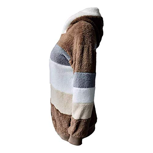 Chaqueta de forro polar para mujer ideal para paseos por la montaña y mañanas frías 4