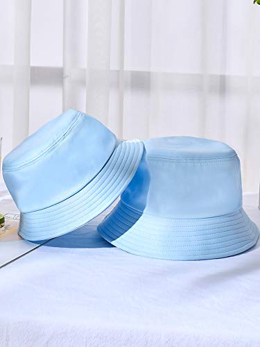 3 Pack Cotton Bucket Hat Summer Sun Hat UPF 50 UV Protection Sun Cap Fisherman Fishing Cap for Unisex Women Men Outdoor Sport Hiking Camping Traveling (Color Set 1) - Image 5